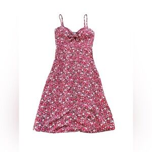 Floral Midi High Dress